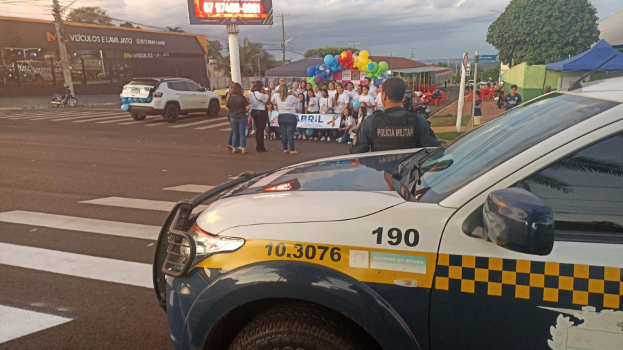 4ª CIPM promove ações de conscientização no Dia Mundial do Autismo em Costa Rica e Paraíso das Águas