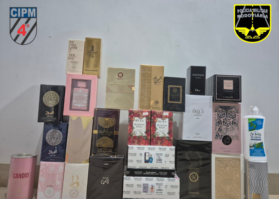 Apreensão de mercadorias em operação conjunta rodoviária da Polícia Militar Rodoviária  no MS
