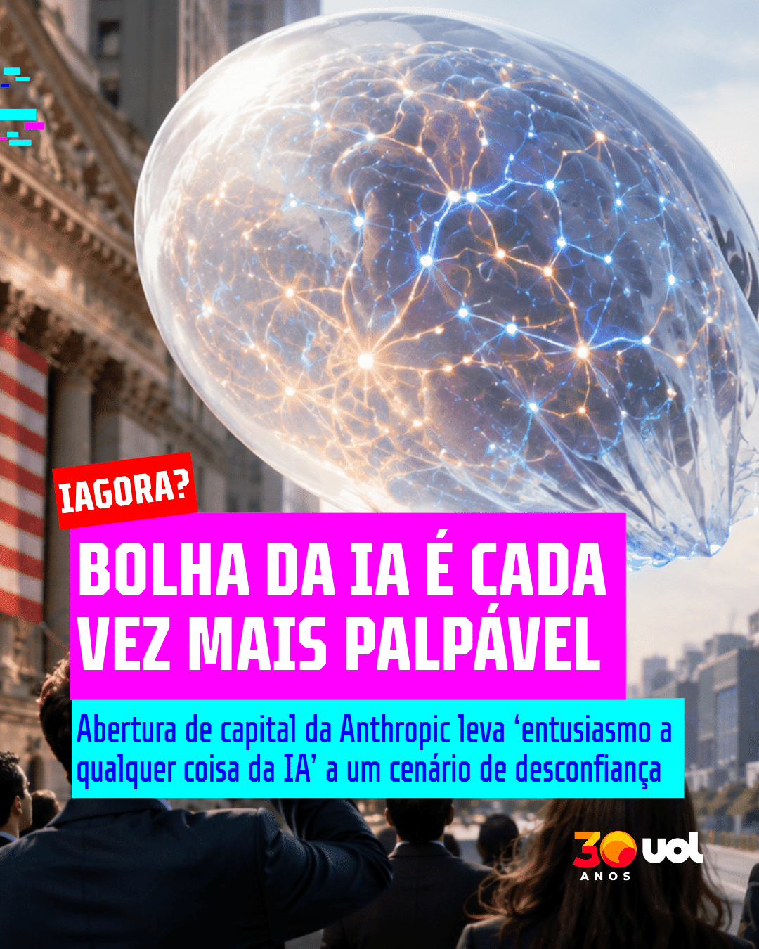 Bolha? IPO da Anthropic leva tombo e pode mudar o que se espera da IA